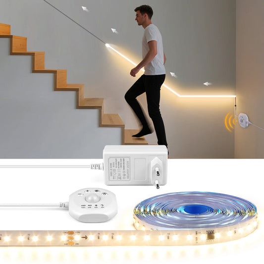 Lampada LED con Sensore di Movimento – Luce Atmosferica da Parete Dimmable per Casa Moderna