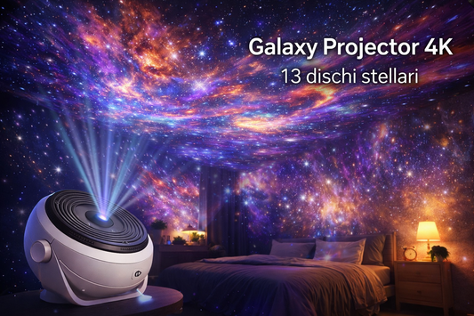 🌌 Galaxy Projector 4K – Effetto Galassia Ultra HD